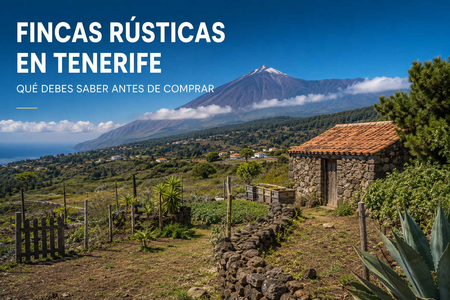 Finca rústica en tenerife